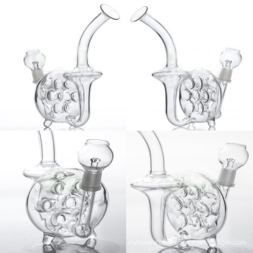 Mini Swiss Perc Recycler Wasserpfeife für Rauch (ES-GB-075)